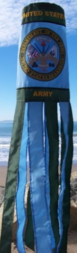 Army windsock - army,